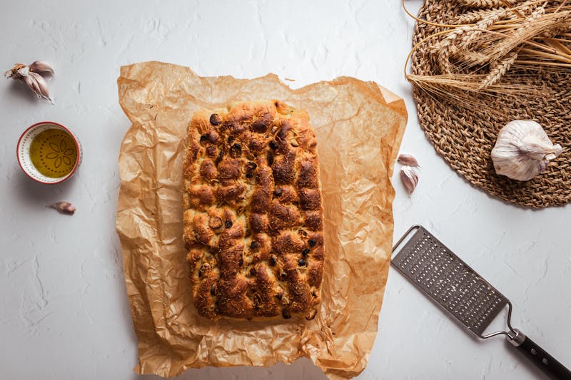 Garlic Knots with parmesan and herb butter