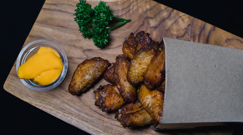 Chicken Wings with buffalo or ranch sauce