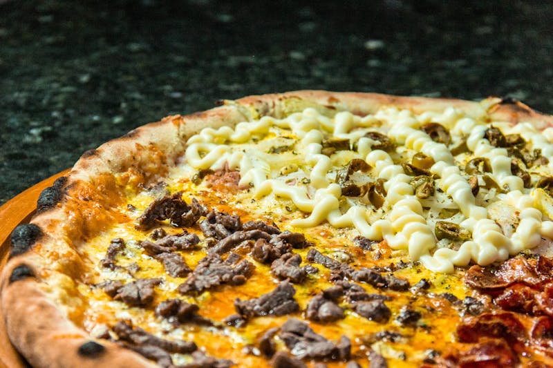 Four Cheese Ranch Pizza with blend of premium cheeses